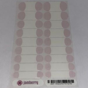 Jamberry Style: White & Pink Tip
